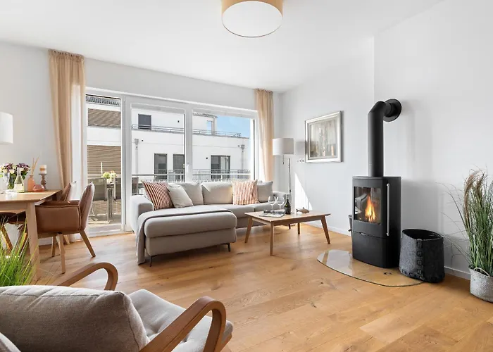 Ocean Heaven- 3 Og, Balkon, Kamin Appartement