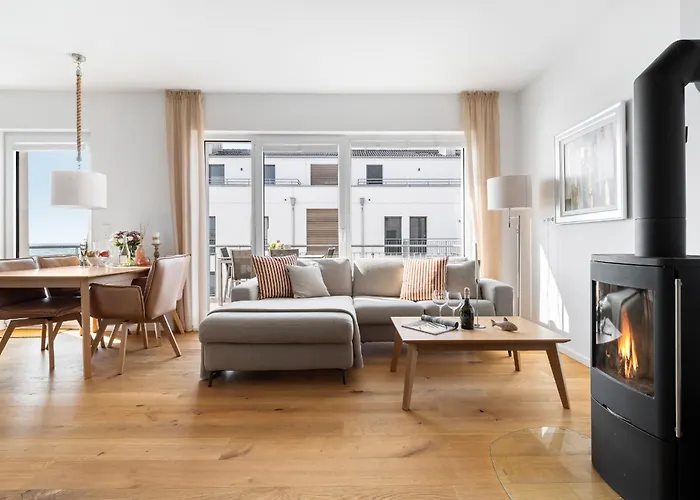 Ocean Heaven- 3 Og, Balkon, Kamin Appartement *